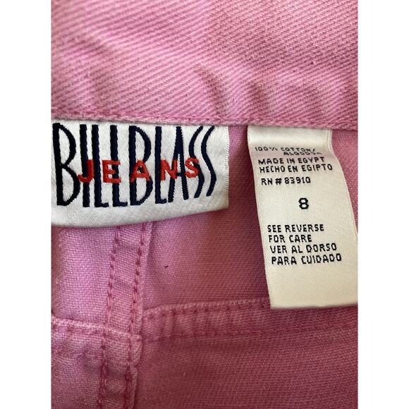 Bill Blass Shorts Denim Jeans High Waist Vintage - Picture 10 of 11